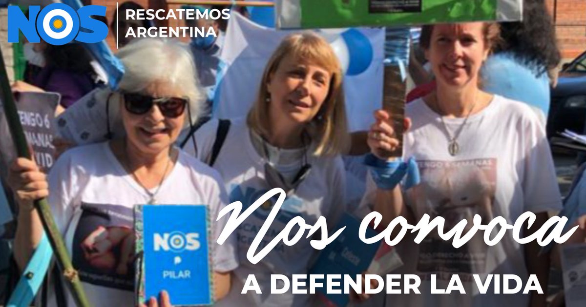 reconquistabsas's tweet photo. 🇦🇷NOS convocamos a defender la vida de los argentinos por nacer🇦🇷
NOS Vicente López
NOS Tigre
NOS Pilar
NOS Lomas de Zamora
NOS Escobar 
NOS San Isidro 
NOS La Pampa
Dijimos "PRESENTE" defendiendo la vida.
https://t.co/0gwHviJYXO
#hacealgo
#afiliatenos
@SomosNosArg @noscaba https://t.co/utw9hZdy13