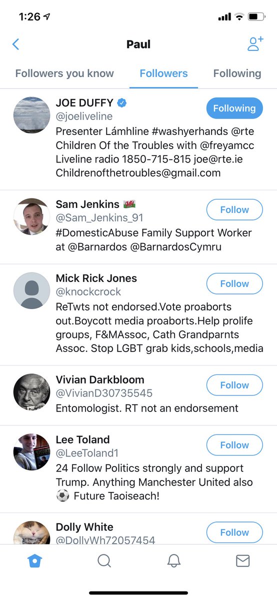 steokelly's tweet photo. Why is @joeliveline following this obvious #LeoBot?? https://t.co/KWeRcanbvb