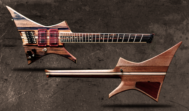 Trade_Catalog's tweet photo. MX Guitars HL7MS for Tungs10's guitarist. Only 2.4kg :) https://t.co/R01Pj3sUmF
