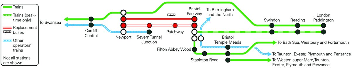 ⚠️ We’re out on track nr Bristol Parkway, replacing a rail bridge 'til early 7 Nov. 👍 It’s for @sgloscouncil, for better local public transport. 🚌 Coaches replace trains between Bristol & Newport. ℹ️ Check nationalrail.co.uk or GWR.com/bristol #GipsyPatchSGC