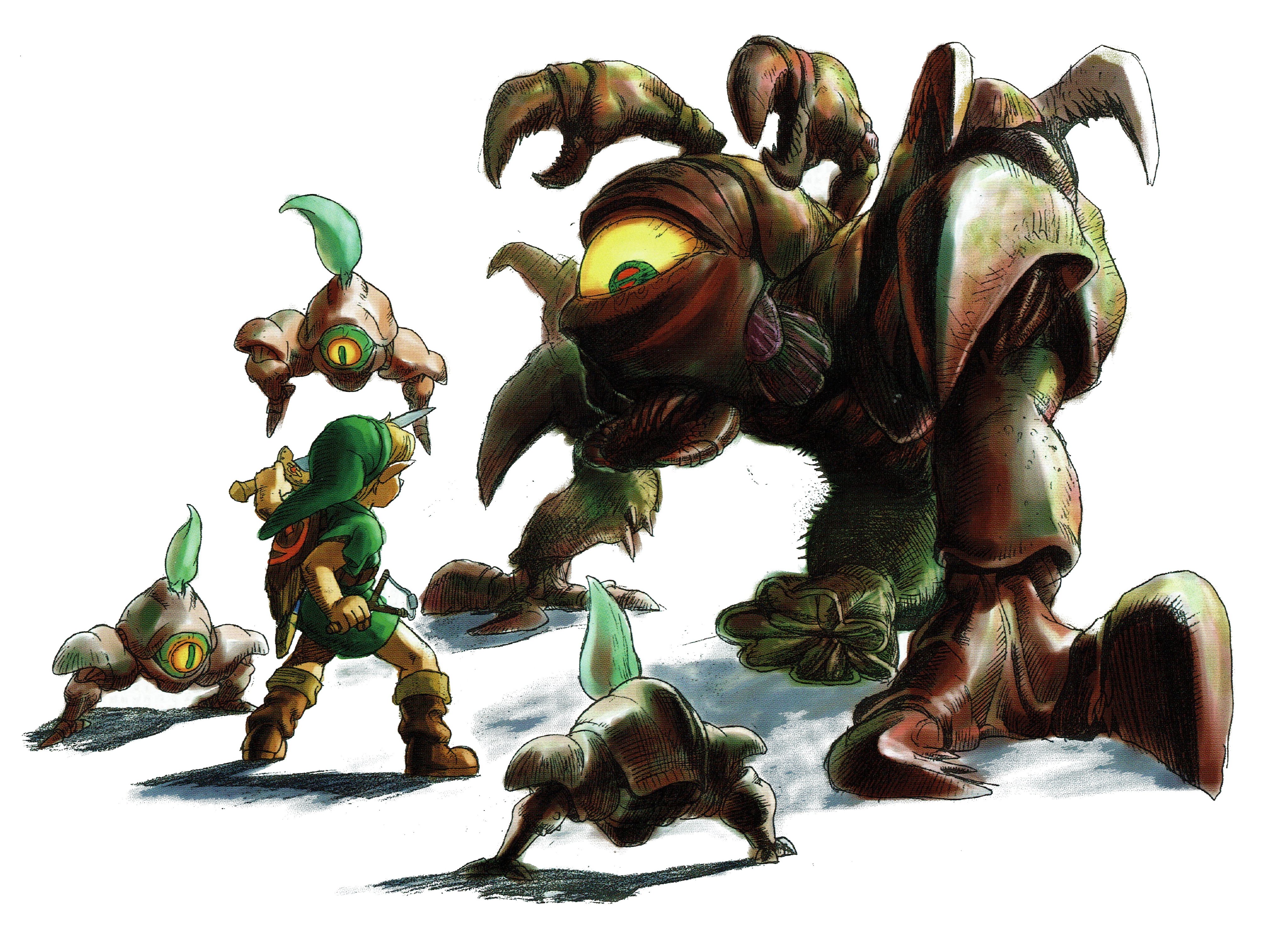 Videogameart Tidbits The Legend Of Zelda Ocarina Of Time Concept Artwork T Co 3hb39yoejn Twitter