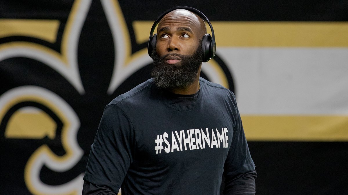 Saints's tweet photo. Pregame views 👀

#Saints | @FedEx https://t.co/AwyGbc2XNX