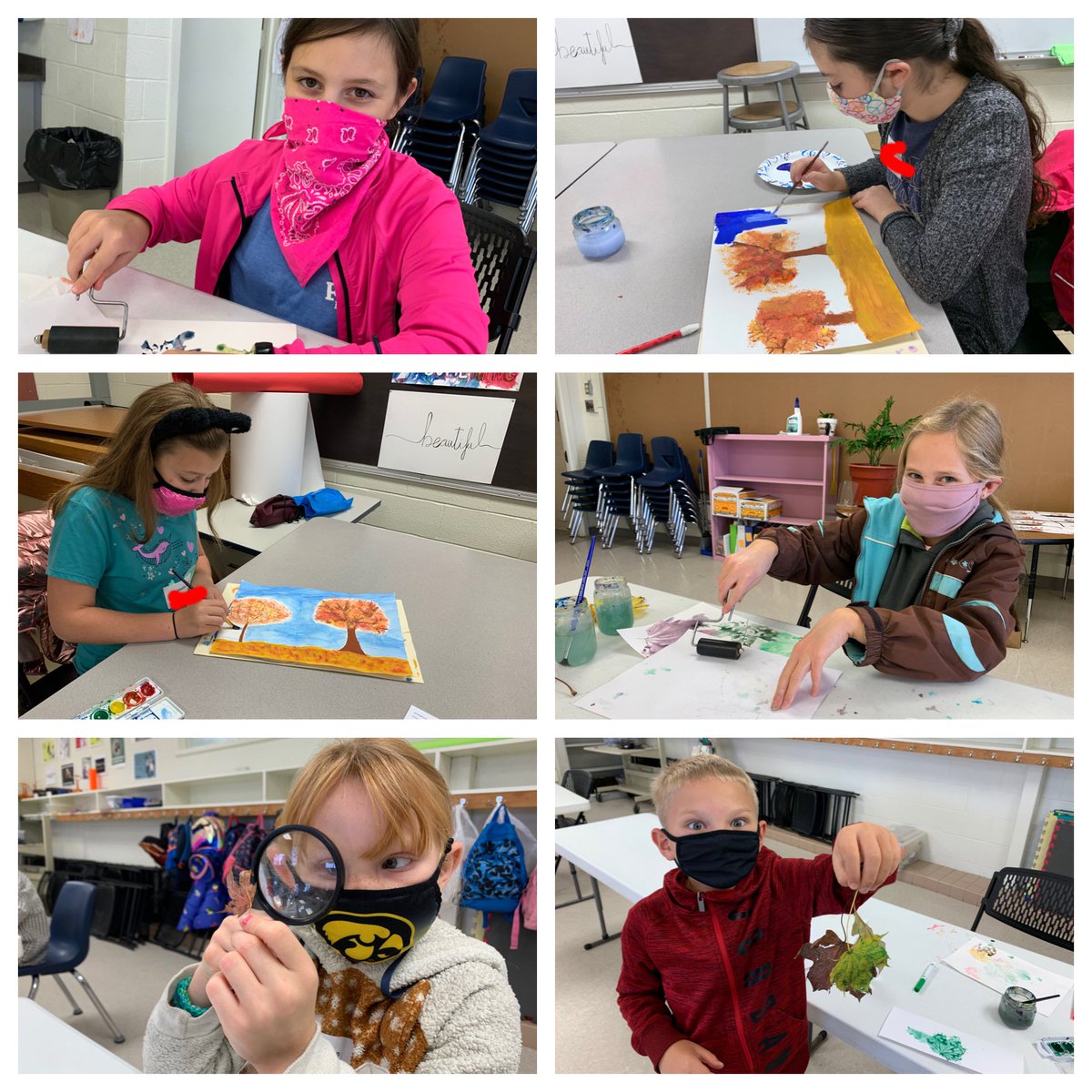 mphsap's tweet photo. Look at all the fun learning inspired by Fall leaves! #mphawks #mphsap https://t.co/OCYzzMrhyg