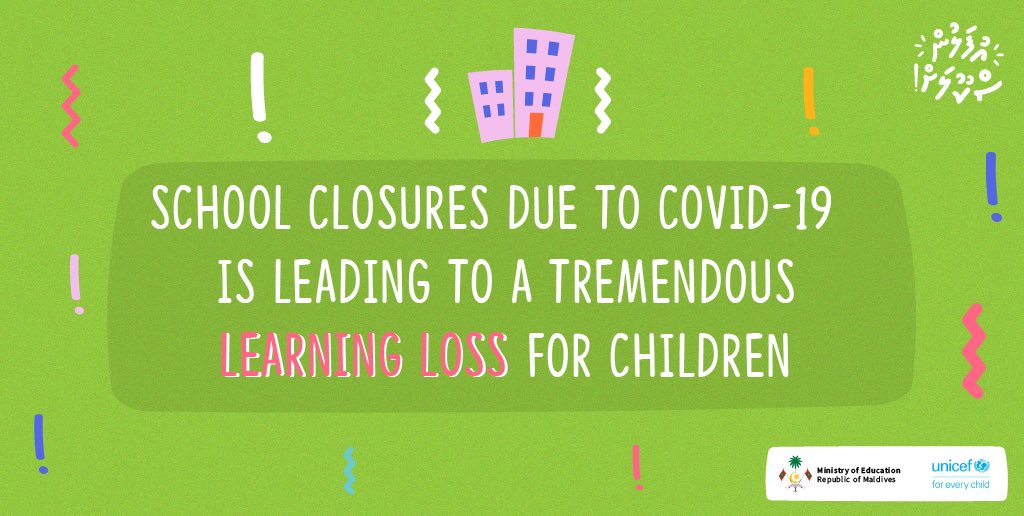 🔹School closures have devastating consequences for all children. 

🔹5 months of school closure can lead to 0.5 years of schooling adjusted for quality.

#UfalunSchoolah