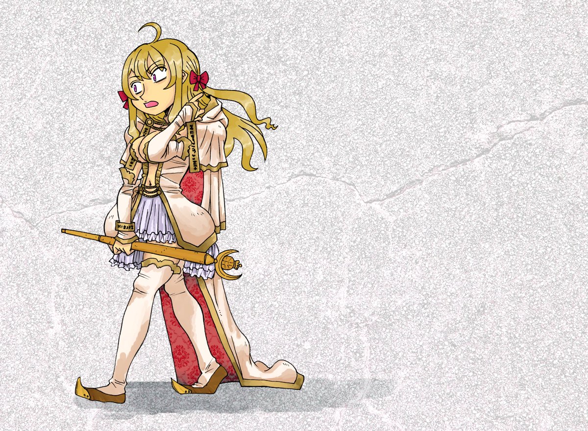 お嬢は白魔導士のイメージで 鷹宮新衣装予想イラスト ふじ きりおのイラスト