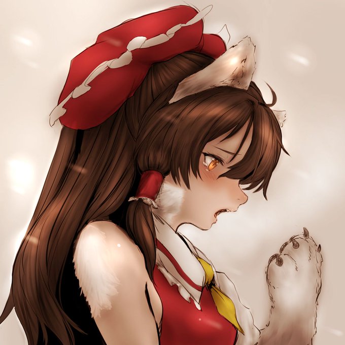 獣化霊夢さん
少しずつ塗っていってみてます 