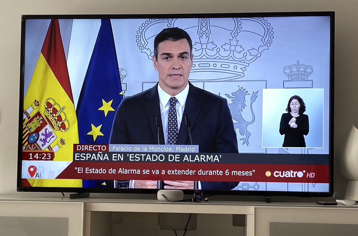 BibiSmalls's tweet photo. Ahí vamos de nuevo  #estadoalarma https://t.co/MLq0a3ysk3