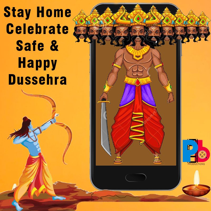 Pbhajanka's tweet image. Stay Home &amp;amp; Celebrate a Safe &amp;amp; Happy Dussehra #TechBlast #HappyDussehra