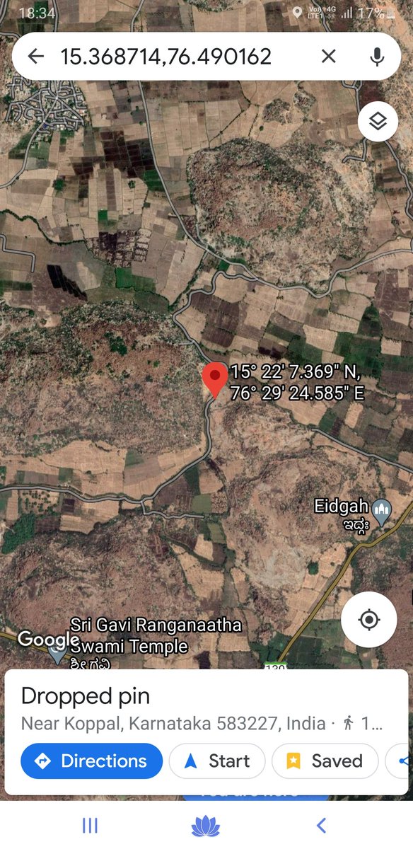 Went for a drive near bettade Yellamma near Anegundi and found illegal quarrying.
 <a href="/CMofKarnataka/">CM of Karnataka</a> @SangannaKaradi