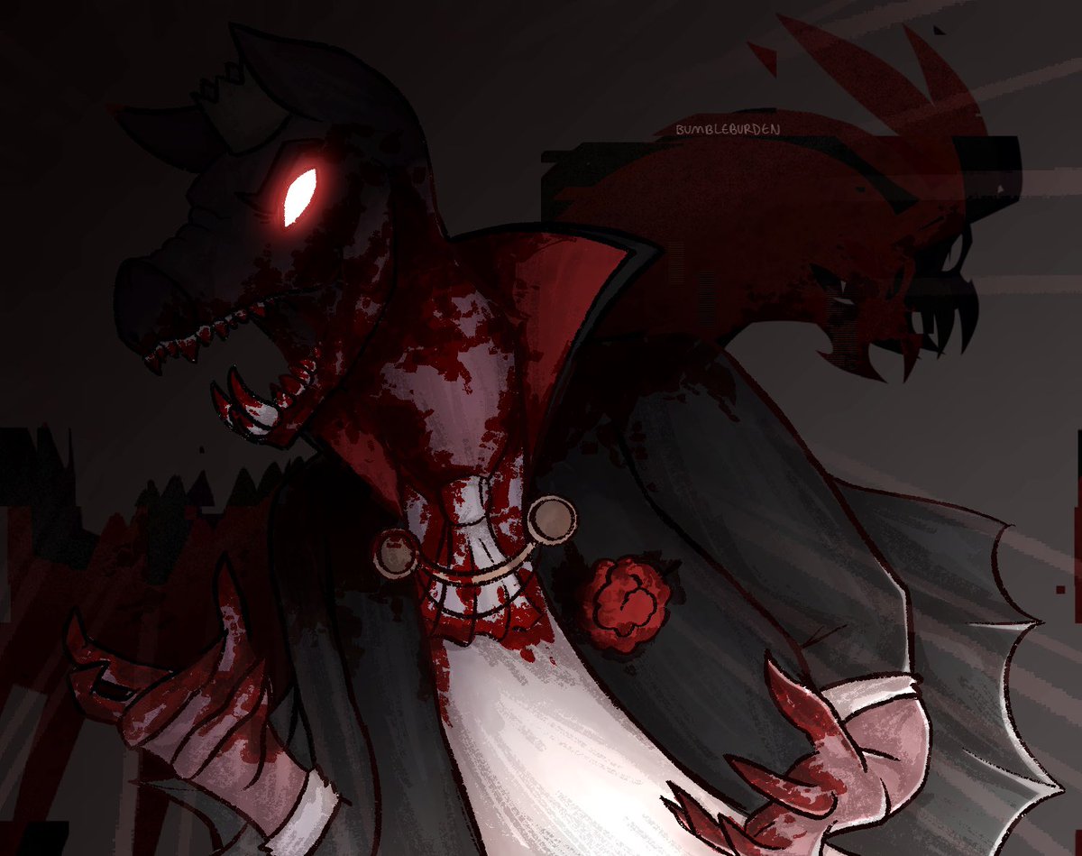 bumbleburden's tweet photo. tw // lots of blood

Vampire Technoblade, seen here destroying those Ace Race lap records. 

#technofanart #technobladefanart #minecraftchampionship https://t.co/etetfc3Yiz