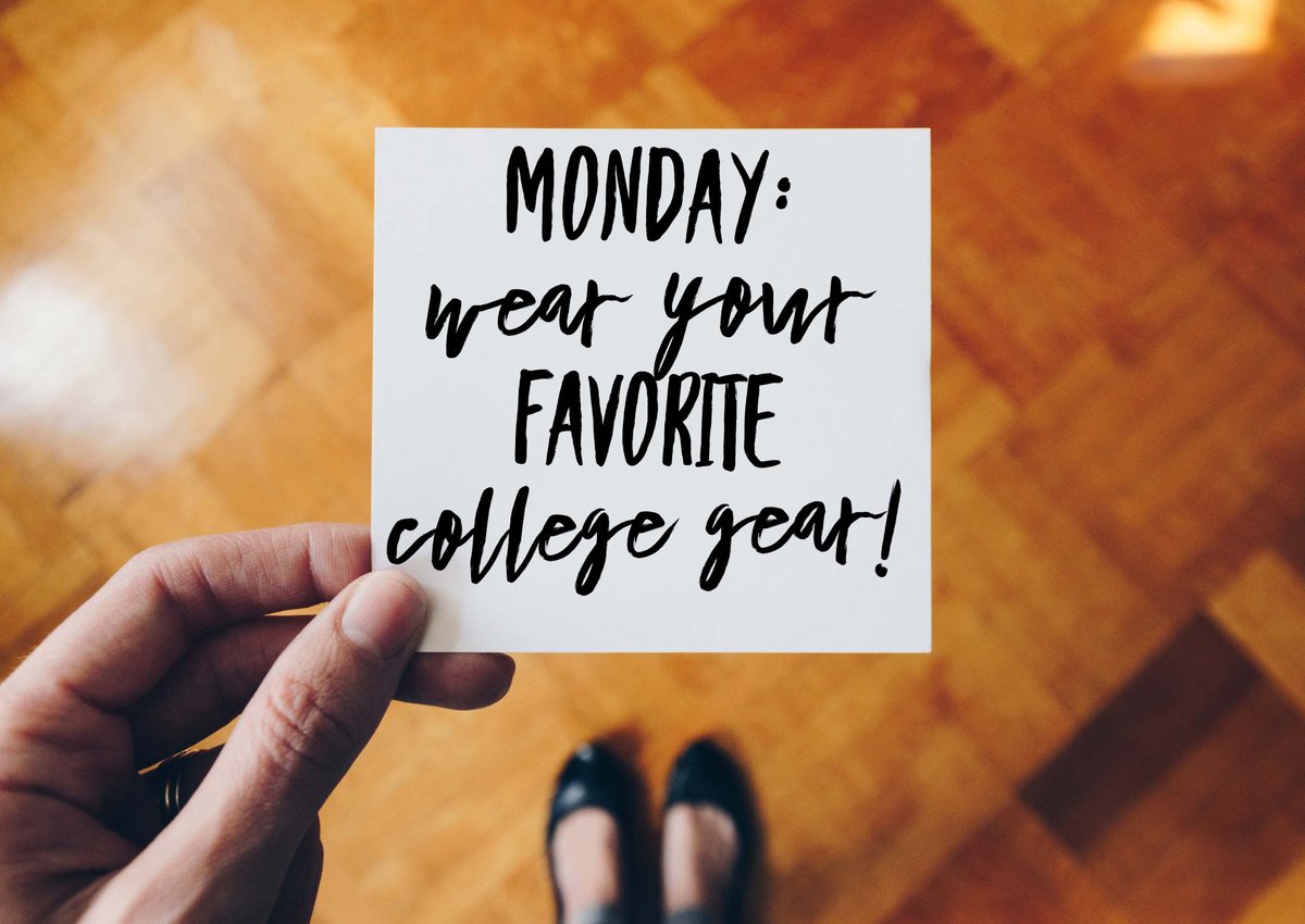forbushcounsel's tweet photo. Reminder this is the last week of FREE College Application week! Let’s celebrate with a fun College Spirit Week!! @ForbushHS @2FHScounselors @yadkincoschools https://t.co/ABTF9PJccY