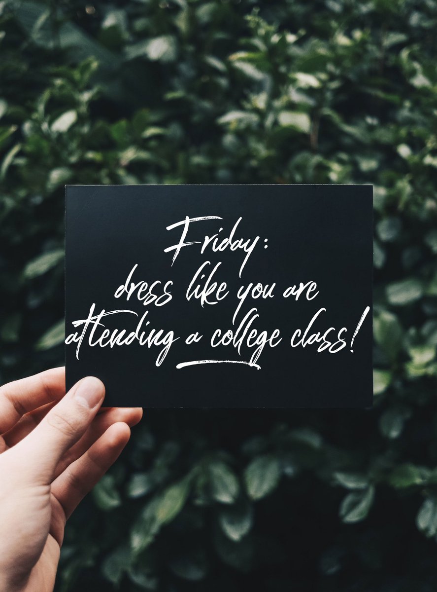 forbushcounsel's tweet photo. Reminder this is the last week of FREE College Application week! Let’s celebrate with a fun College Spirit Week!! @ForbushHS @2FHScounselors @yadkincoschools https://t.co/ABTF9PJccY
