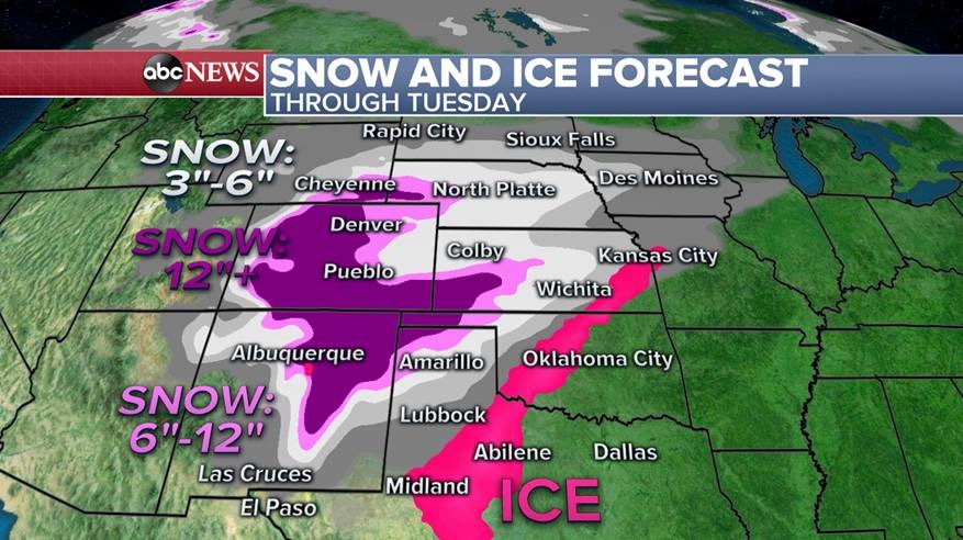 RobMarciano's tweet photo. Though it won’t put out all the fires or solve the extreme drought in #Colorado... the Canadian Calvary arrives today in the form of #snow #summertowinter #fireandice https://t.co/RqwesYXf9f