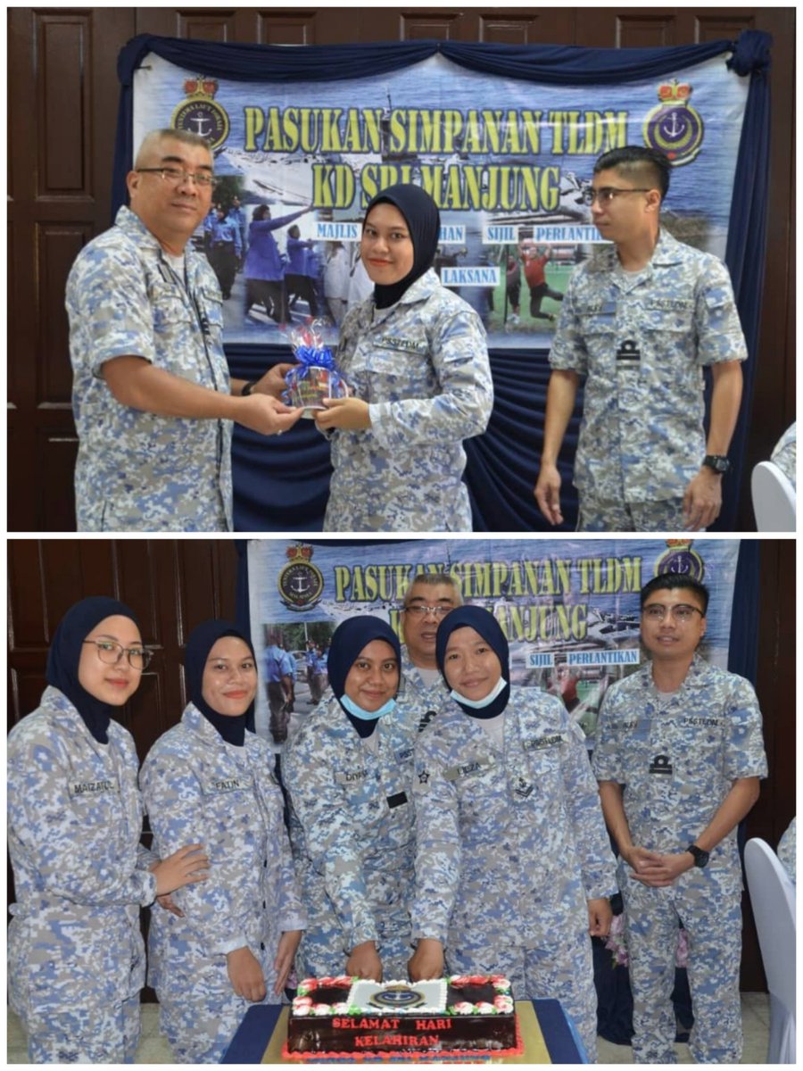 KD SRI MANJUNG (@kdmanjung) on Twitter photo 24 Okt 2020,
Majlis Penyerahan Sijil Pelantikan Pegawai Laksana (XO) yang baharu kepada Lt Ahmed Audi bin Azizan PSSTLDM, Penghargaan Mantan Bintara #PSSTLDM, Penyampaian Hadiah Kelahiran Anak & Perkahwinan dan Sambutan Hari Kelahiran Warga <a href="/KdManjung/">KD SRI MANJUNG</a>
#Kebajikan
#NavyReservist 24 Okt 2020,
Majlis Penyerahan Sijil Pelantikan Pegawai Laksana (XO) yang baharu kepada Lt Ahmed Audi bin Azizan PSSTLDM, Penghargaan Mantan Bintara #PSSTLDM, Penyampaian Hadiah Kelahiran Anak & Perkahwinan dan Sambutan Hari Kelahiran Warga <a href="/KdManjung/">KD SRI MANJUNG</a>
#Kebajikan
#NavyReservist