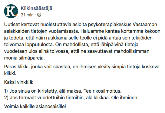 klikinsaastaja's tweet photo. https://t.co/zrvZrjnXkE