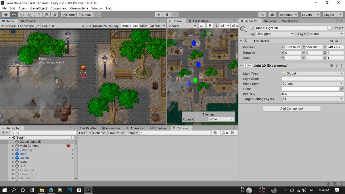 hind_dev's tweet photo. Adding some lights to the World. Working on my project. #Storyofxirsia
Pre-Register game now https://t.co/saYGrroiJQ 

#indiegame #indiedev #Gamedevelopement #android #mobilegame #2d #rpg  #gamecreator #games #openworld  #gamedev #unity #programmer #playstore #pixelart #Developer https://t.co/3rhpuqRm5H