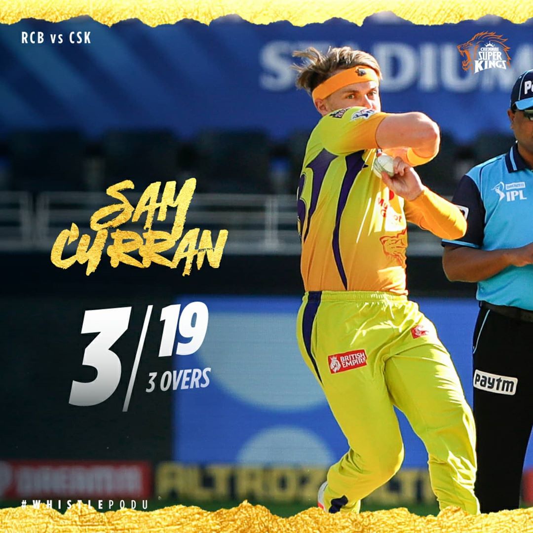 JKArunkumar1604's tweet photo. Young Chutti Kuzhandhai #SAM_CURRAN Super Bowling For 3 Wickets/19 Runs/3 Overs💛🦁 https://t.co/JmR18mb3gR