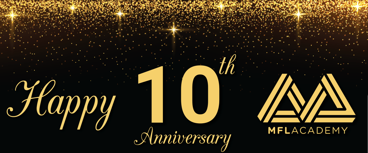 MFLAcademy's tweet photo. ¡En este mes de octubre celebramos nuestro 10mo aniversario!

¡Muchas gracias por confiarnos su formación en el idioma inglés durante todo este tiempo y por constatar la efectividad de nuestra metodología de enseñanza!

¡Y atentos, ya pronto volvemos a nuestros salones de clases! https://t.co/2ur4g34947