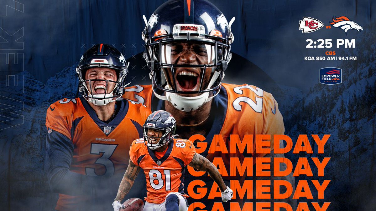 You know what day it is.

RT if you're ready to #BeatTheChiefs!