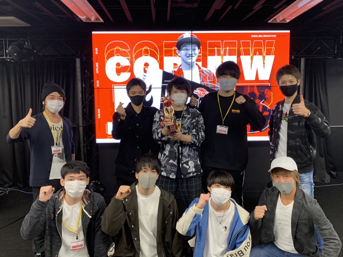 UMANCHU_729's tweet photo. #JEC3 お疲れ様でした!
優勝したRAIZINの皆さんと、解説のながと君との記念撮影📷
RAIZINの皆さん優勝おめでとうございます🏆
そしてJEC3に参加したチームの皆さん、運営の皆さんもお疲れ様でした!
CWでも会いましょう! https://t.co/HOMPIKEnQP