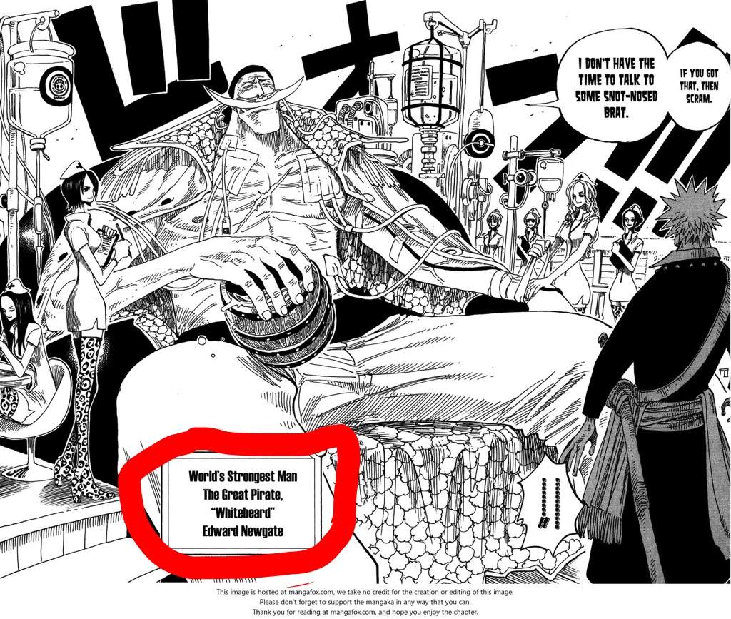 -seen as the most powerful in the world during his time, Whitebeard. This could be a coincidence, or it could be Blackbeard taking out another threat or enemy he sees as a potential rival to his throne in the end, thanks for reading let me know what ya& #39;ll think in the replies.