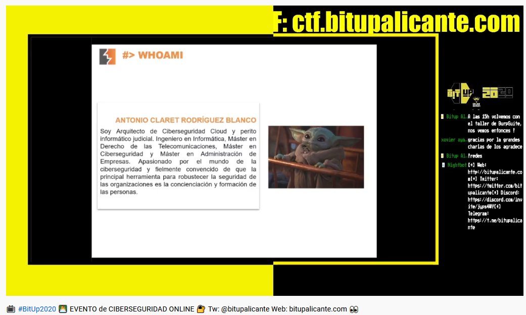 bitupalicante's tweet image. Si te gusta el hacking web, no te pierdas la charla que tenemos ahora mismo en parrilla. Entra en escena Antonio Claret (es.linkedin.com/in/antonioclar…) con su taller: Máster de Burpsuite de cero a experto

▶️youtube.com/bitupalicante

#Bitup2020 
#ciberseguridad