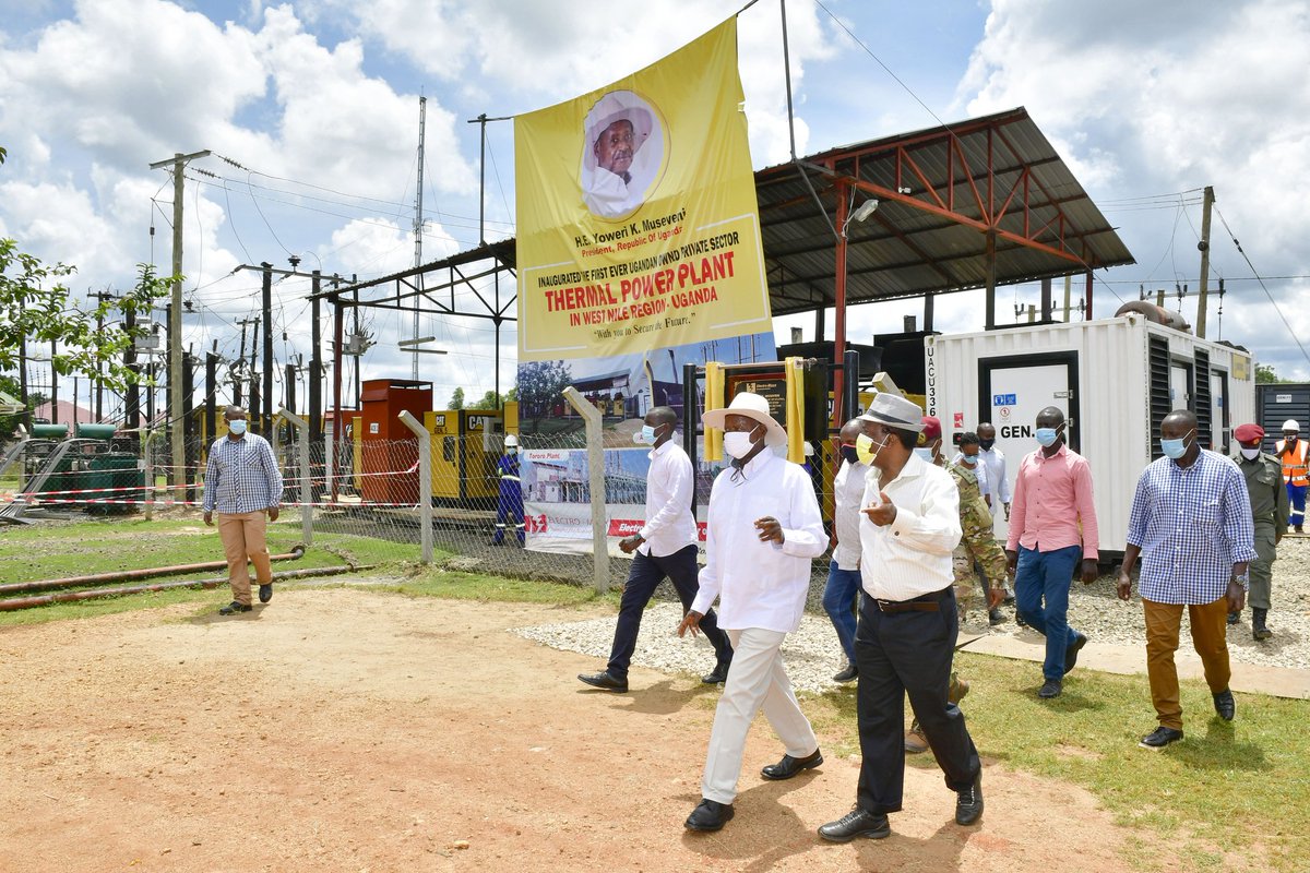 I also congratulate the management of Electro-Maxx led by  @patrickbitature, who have set up an 8MW thermal power plant in Arua. This will complement government's efforts to power the region and industrialise it. I thank you.