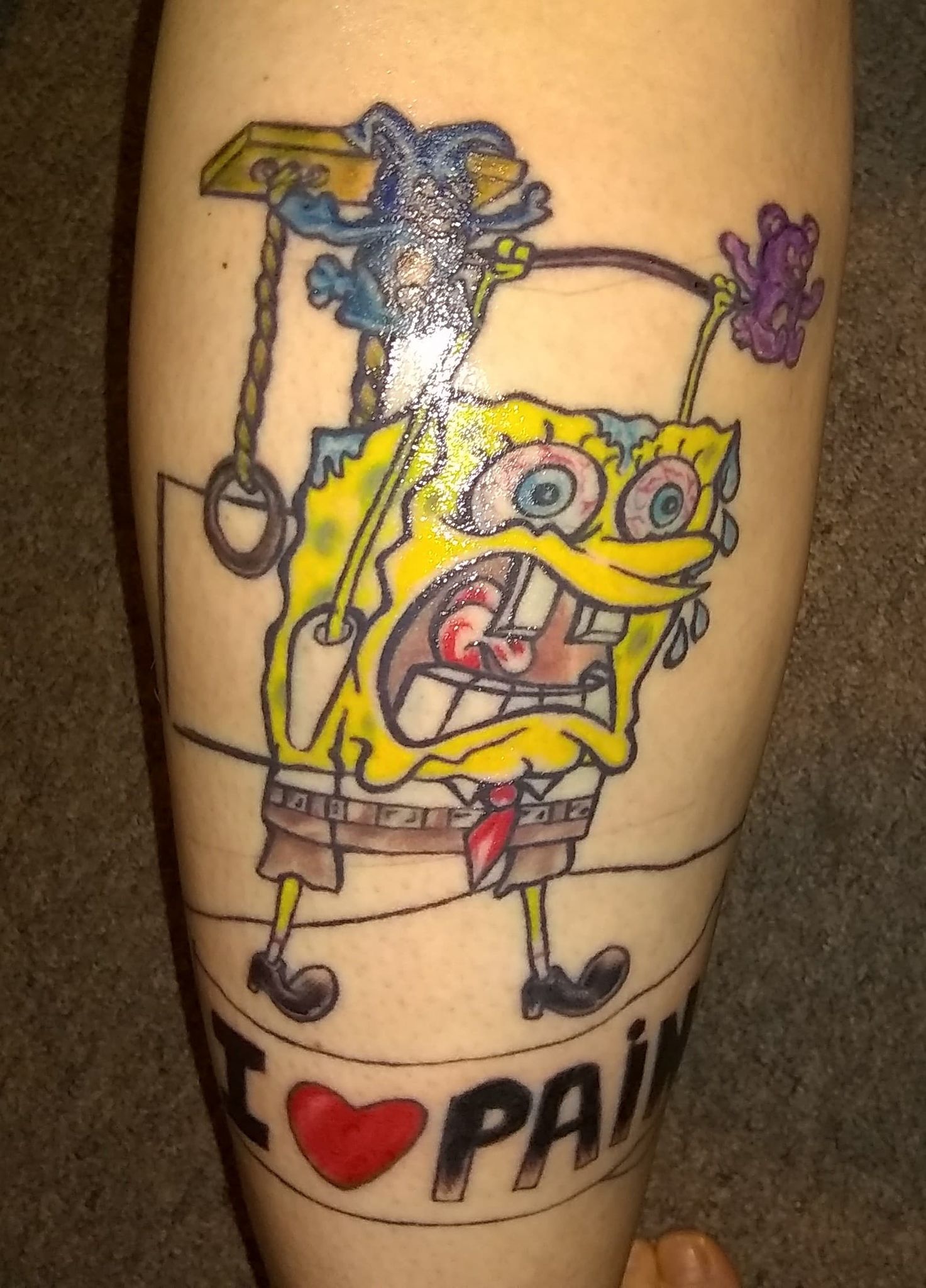 nyc spongebob tattoo artistTikTok 검색