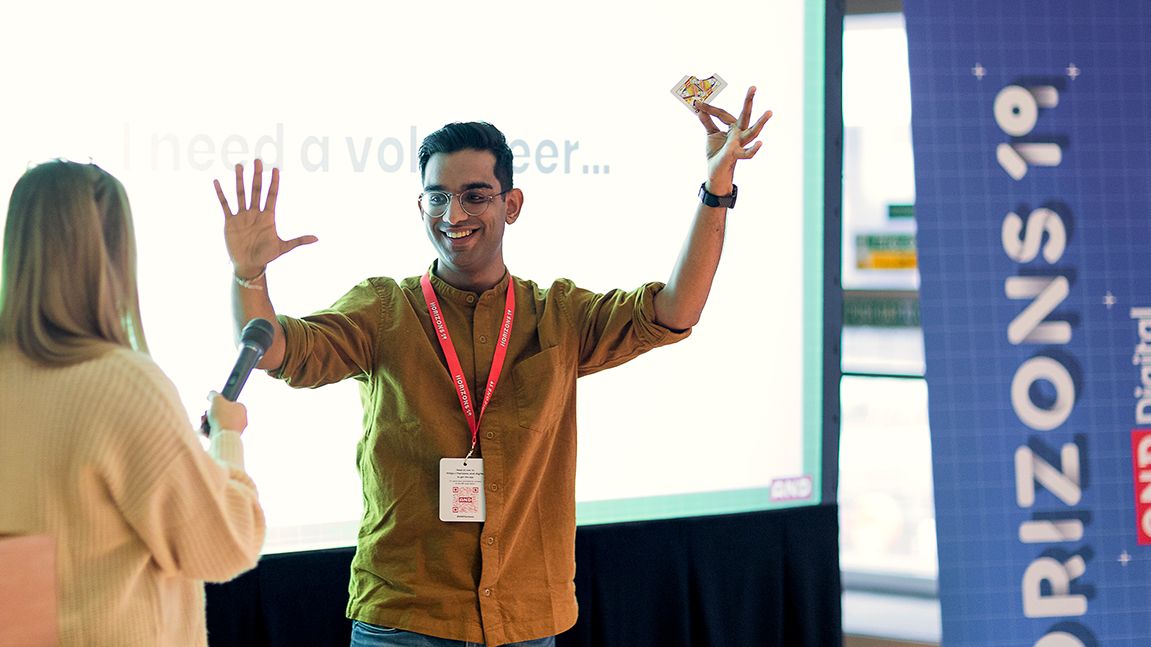 AND_Digital's tweet photo. This time last year, over 600 wonderful ANDis and clients came together for Horizons, our annual learning conference. We can’t come together this year, so we thought we’d share a few of our favourite photos. #ANDHorizons #throwback
@StuartClarkeUK @Dr_Black @timhatton @p44v9n https://t.co/0VXPbvjx7L