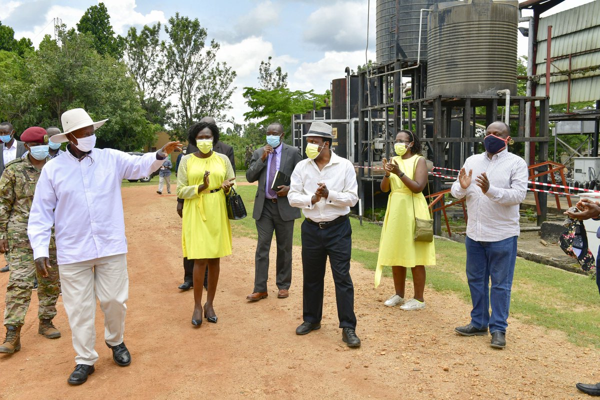 I also congratulate the management of Electro-Maxx led by  @patrickbitature, who have set up an 8MW thermal power plant in Arua. This will complement government's efforts to power the region and industrialise it. I thank you.