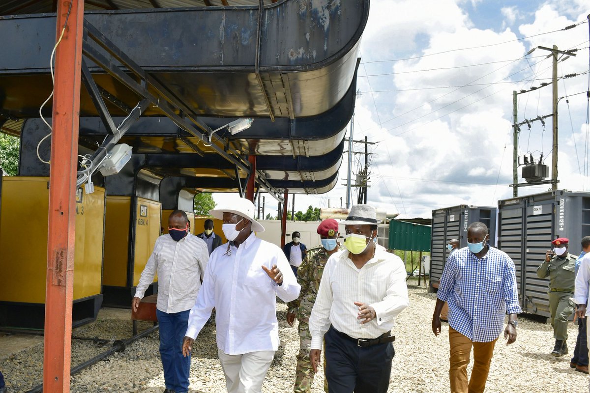 I also congratulate the management of Electro-Maxx led by  @patrickbitature, who have set up an 8MW thermal power plant in Arua. This will complement government's efforts to power the region and industrialise it. I thank you.