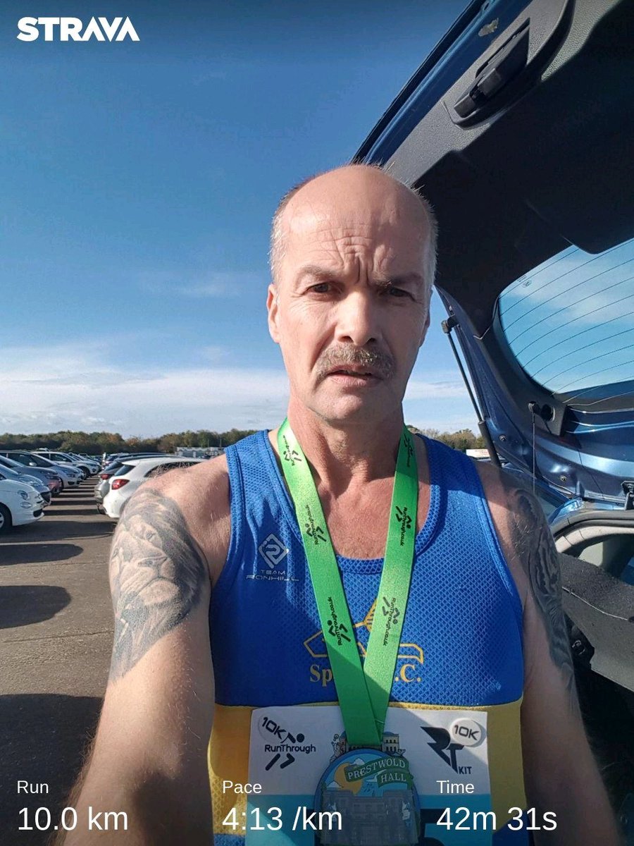 gower118's tweet photo. Prestwold 10k completed Check out my activity on Strava: https://t.co/IXhbPTaHbv https://t.co/2YcXzZA0ux