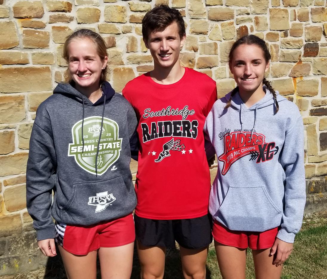 RaidersSHS's tweet photo. Congratulations to Raider XC runners Evie Hasenour, Dylan Bland, and Emma Blessinger on running their way to Semistate! Good luck to Dylan as he moves on to the State meet next Saturday in Terre Haute. #RaiderPRIDE https://t.co/xgbUF8rpZS