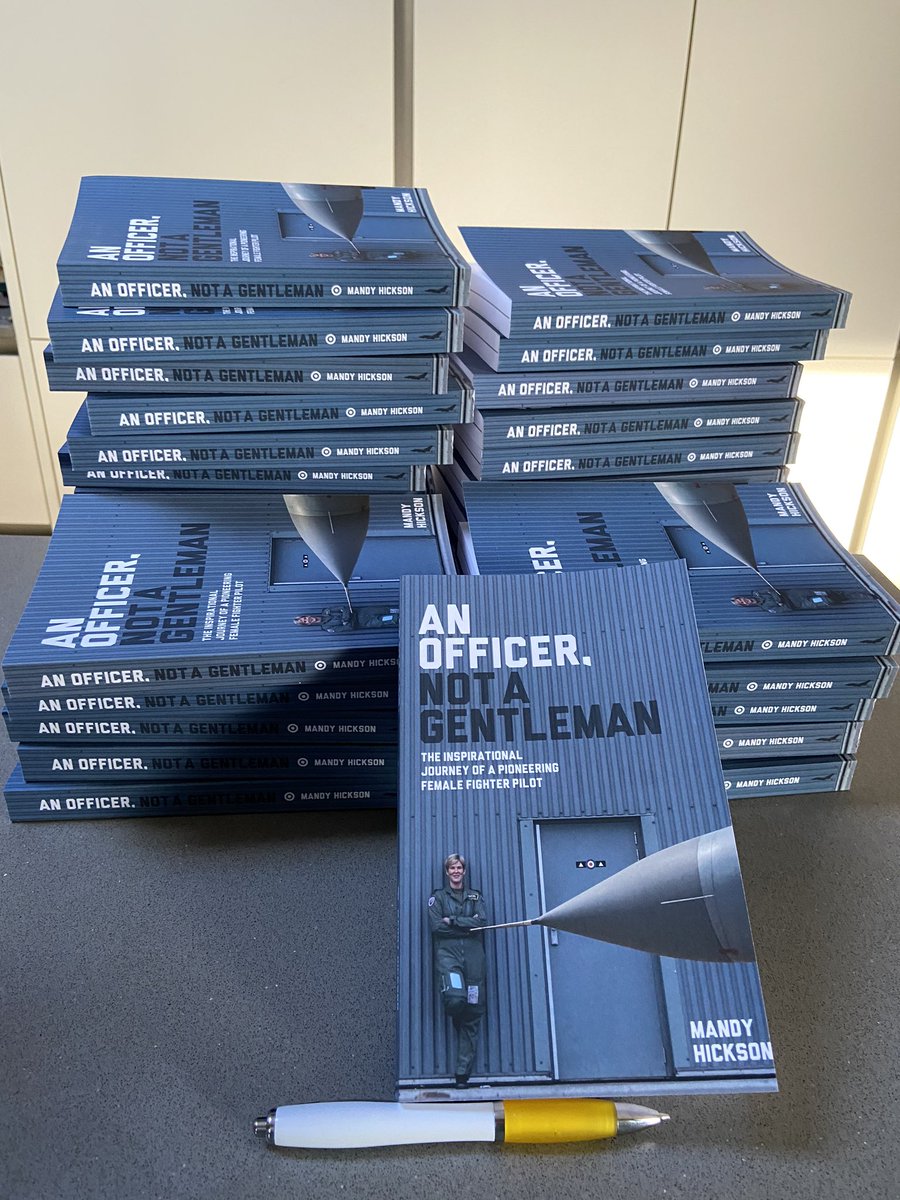 MandyHickson's tweet photo. Today has mainly been spent signing books! #AnOfficerNotAGentleman @Kevin_Paycare #valuedTeam #gratitude #excellentLeadership #cultureMatters https://t.co/LWkFABpezf