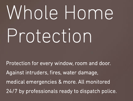 The ads hook on  @romanmars reading the copy that there's a "break-in every 26 seconds" in this country. The solution, the ad suggests, is a home security system that can keep you safe and then summon the police. This sounds scary! But let's look at that statistic. (3/9)