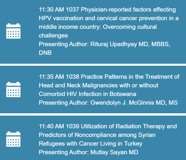 HenryParkMD's tweet photo. While time slot overlaps with the superb Presidential Symposium (OnDemand), this Quick Pitch session is LIVE! Come hear these fantastic presenters at 11:30 (T.J. Eichler Theatre -> Science Center) @aiims2738 @gjmcginnis @Surbhigrov @MutlaySayan @dbittermanmd @JamesTaylorMD https://t.co/M3qM2x0HHX