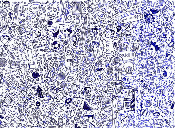 Because it's trueMostly there's nothing important in our mind that worths talking about. We constantly let our thoughts wander and go from a branch to another. Here's a view of inside your head while driving : 