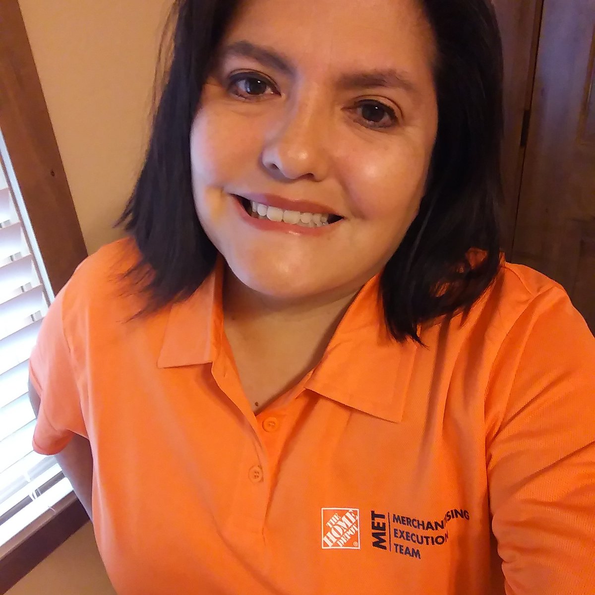 My new job....Home Depot MET team! Going on my 4th week tomorrow! 💕