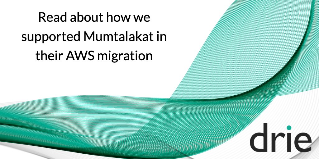 drie_co's tweet photo. As part of the wealth fund's cloud-first policy, Mumtalakat migrated its entire infrastructure to AWS in a matter of months. Read more about how #drie supported the team in our case study  #aws #cloudmigration https://t.co/nnCDFUKn8B https://t.co/VXabhEJgqK