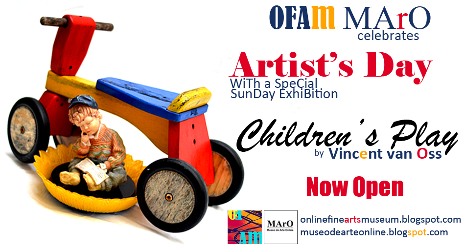MArOMuseum's tweet photo. The new exhibition 'Children's Play' is now Open! 🥳

Watch it on Youtube: https://t.co/OJ7gjfHxN9

For more information, visit: https://t.co/LhDzztpkpE

Share it and suscribe to #OFAMMuseum!

#arte #art #escultura #exhibition https://t.co/QEhK5aB3fj