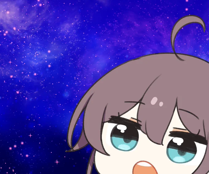 宇宙まつりちゃん
#祭絵 