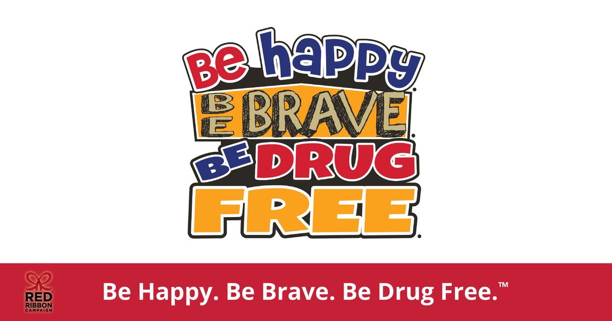 SiouxCityCSD's tweet photo. Each year, our schools recognize Red Ribbon Week from October 23rd through October 31st. Red Ribbon Week inspires #SCCSD students to be happy, be brave, and be drug free! https://t.co/AXq6hF0rfK