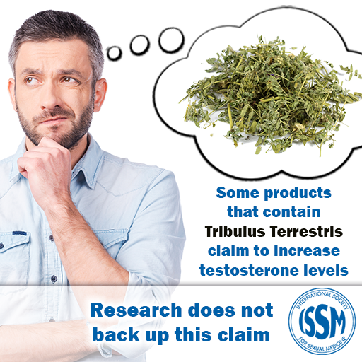 ISSM_INFO's tweet image. Some products that contain #TribulusTerrestris claim to increase #testosterone levels, but research does not back up this claim. If you think you might have #LowT, see your doctor. ow.ly/ZxR950BYOkn #supplements @UrologyCareFdn @Uroweb