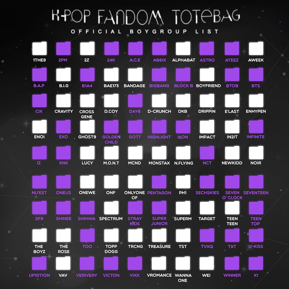 lululalatelier's tweet photo. [NOTICE] K-POP FANDOM TOTEBAG PROJECT (https://t.co/d4fyGXK50n) ! 💜

259 GROUPES/ARTISTES, 5 VERSIONS, 3 COULEURS DISPONIBLES ! ✨

Mon plus gros projet est enfin là, je compte sur vos retweets LULULAYs ! 🙏

Mise en vente dimanche prochain, je compte sur vous ! 📅 https://t.co/OCzDsqjs98