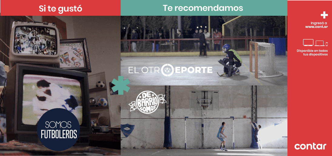 SomosContar's tweet photo. ¡Hay mucho deporte para ver en https://t.co/3v1VAtpsMA y en la app de #Contar! 👏⚽

Si ya viste "#SomosFutboleros". no te pierdas:
▶ "El Otro Deporte" y "De Barrio Somos".

¡La mirada de los protagonistas!
@CasaKiev @canaldeportv @SecMediosyCP https://t.co/MSHjQZmU5z