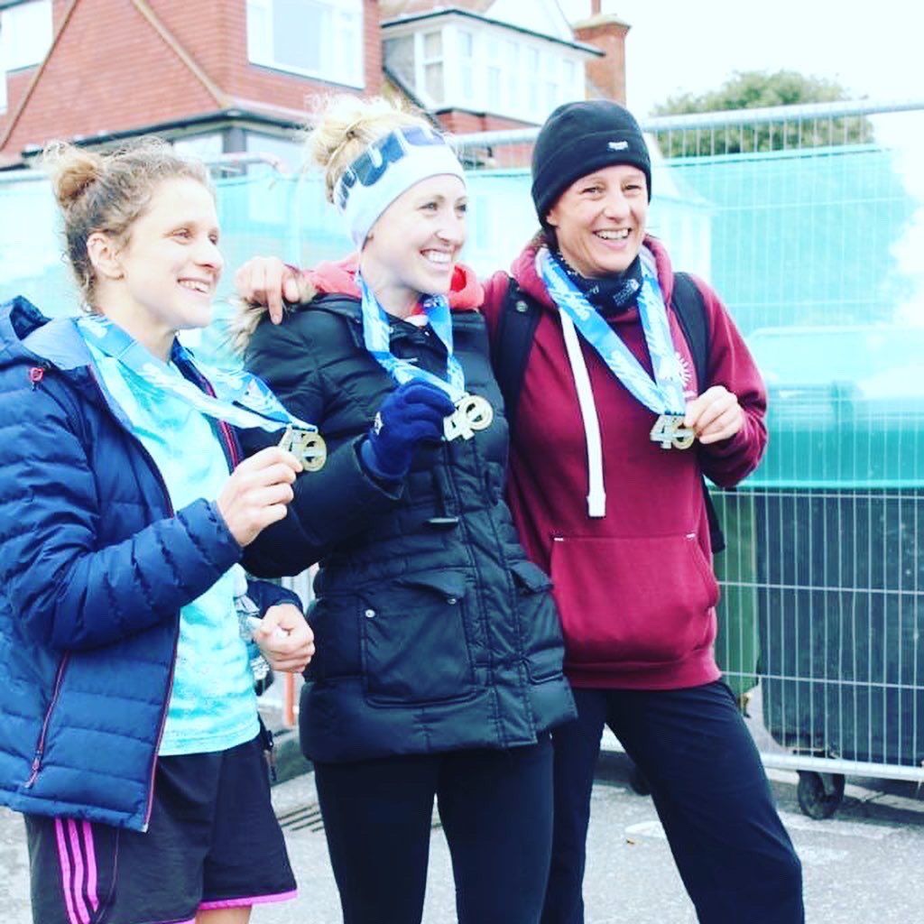 Top running yesterday at Beachy Head Marathon by our Club Ladies. Huge Congratulations to Amy Harris @amyharris94 taking 2nd Female 🥈🏆in 3:27:14 👏🏼🎉 🏃🏼‍♀️Well Done to Michelle Peckham 4:21:04
Charlotte Nash 4:41:05  Beck Elder  5:07:40 🏃🏼‍♀️#running #BeachyHeadMarathon <a href="/UKRunChat/">UKRunChat</a>