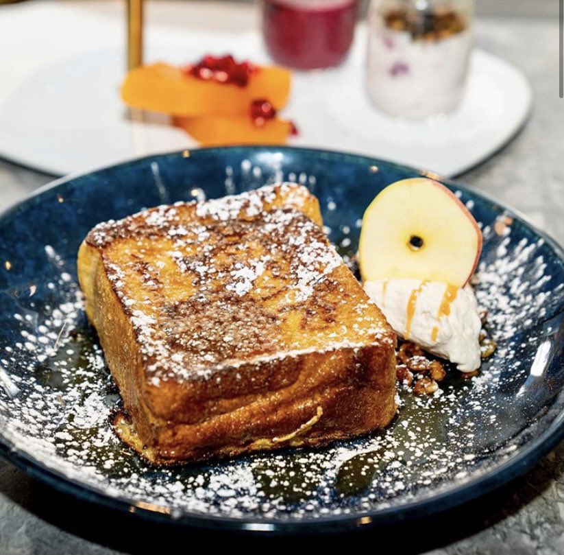 Join us for delicious and soul-warming cuisine this morning <a href="/oxbow_yyc/">Oxbow Restaurant</a> featuring our Tabletop Brunch and new menu items like our Apple Cinnamon Cream Cheese Stuffing Filled French Toast with Caramel Sauce &amp; Dark Rum Chantilly. oxbowyyc.ca #yycbrunch #yyceats