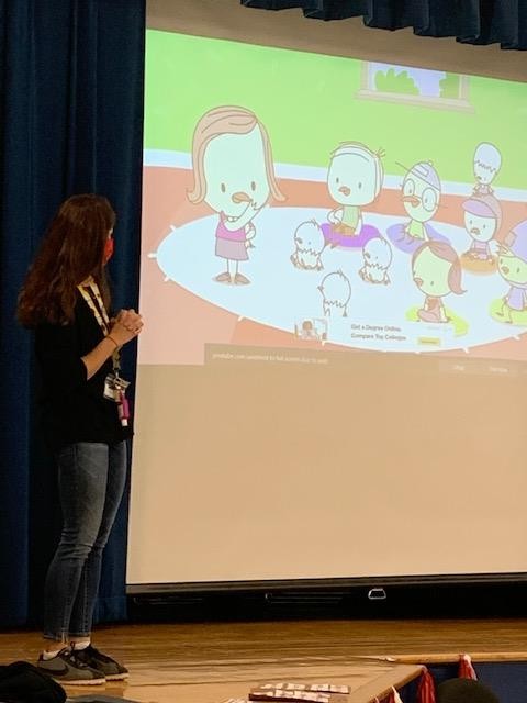RERockets's tweet photo. Our kinder and first grade students both had a half-day of integrated learning with our specialist!  It was a great day centered around the book Creepy Carrots. https://t.co/Jrv7V7Tv2C