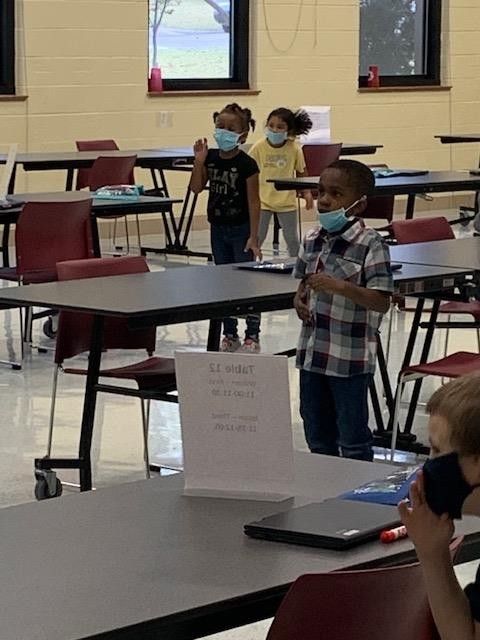 Our kinder and first grade students both had a half-day of integrated learning with our specialist!  It was a great day centered around the book Creepy Carrots.