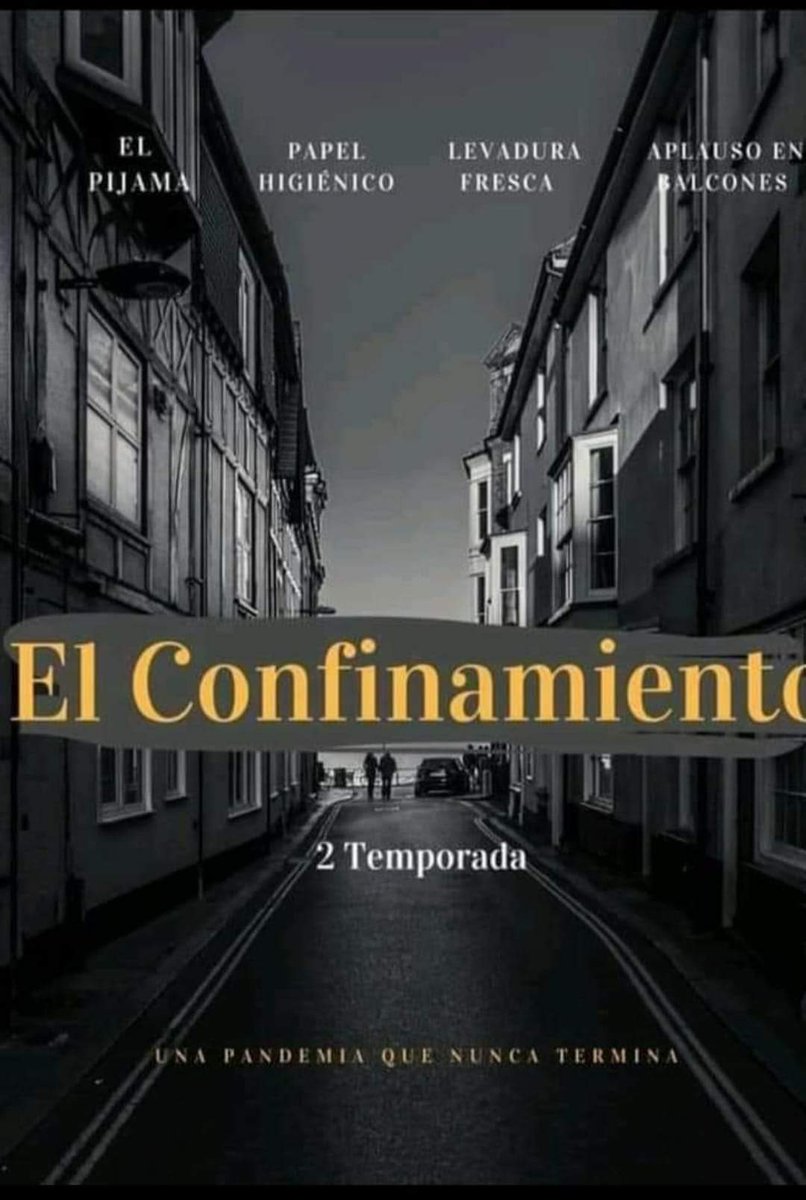 MejoresTwits's tweet photo. Estreno el próximo lunes #confinamiento https://t.co/GFjZ6ghtND
